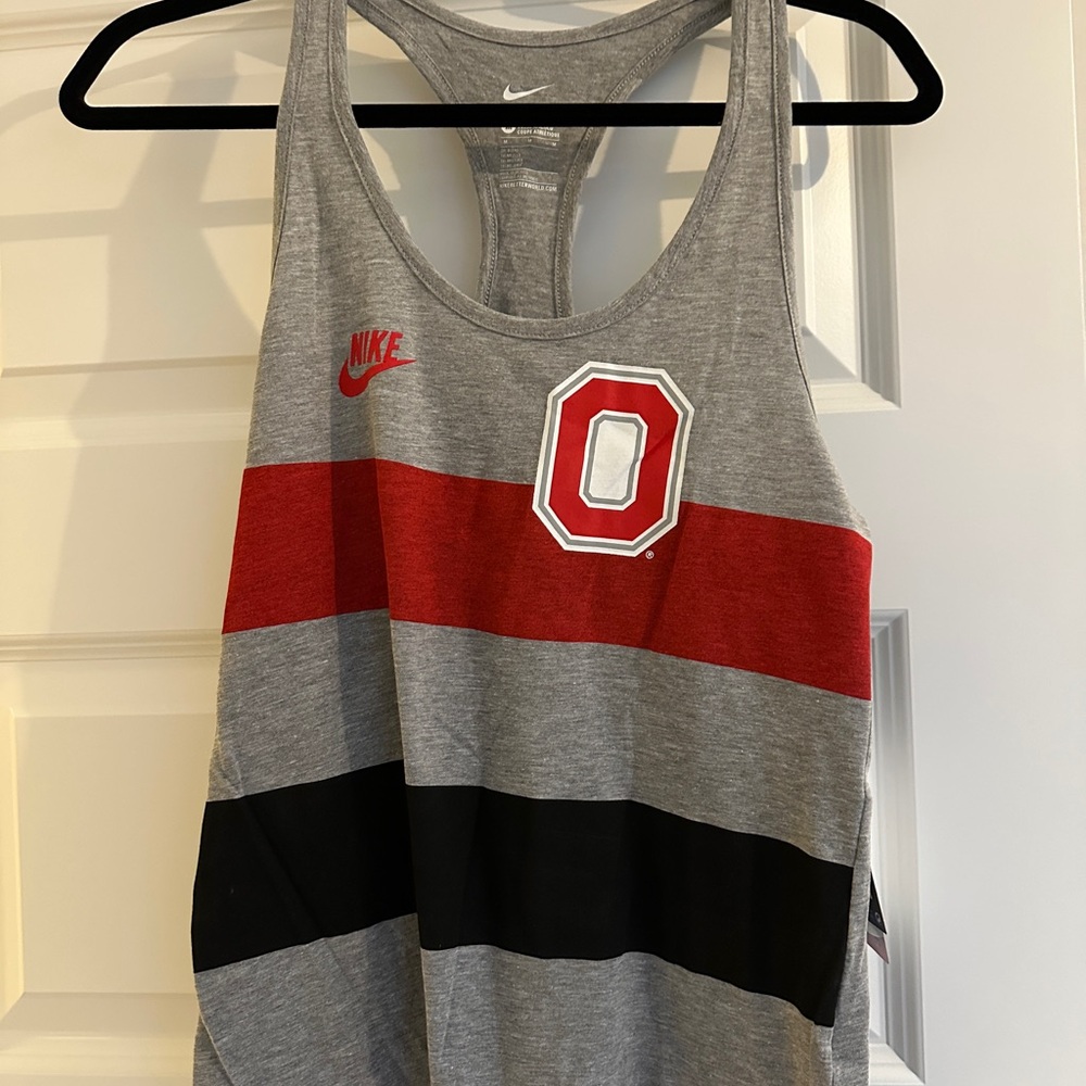 Nike Gray Ohio State Tank Top